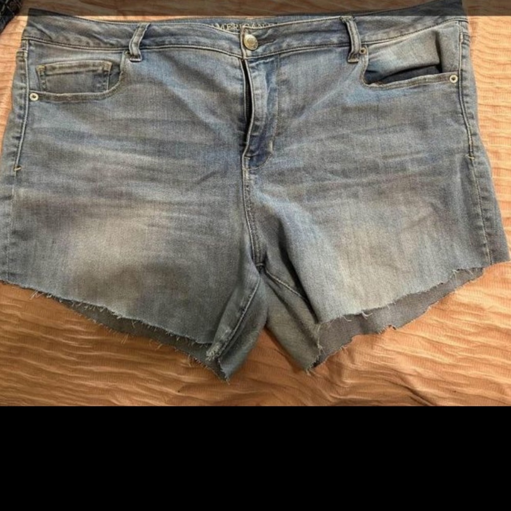 American Eagle size 20 medium rise shorts.